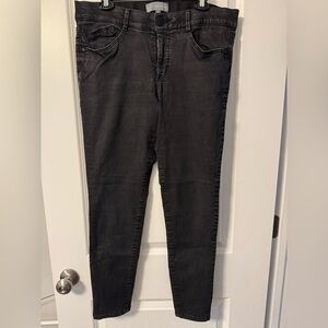 Wit & Wisdom Charcoal Skinny Jeans